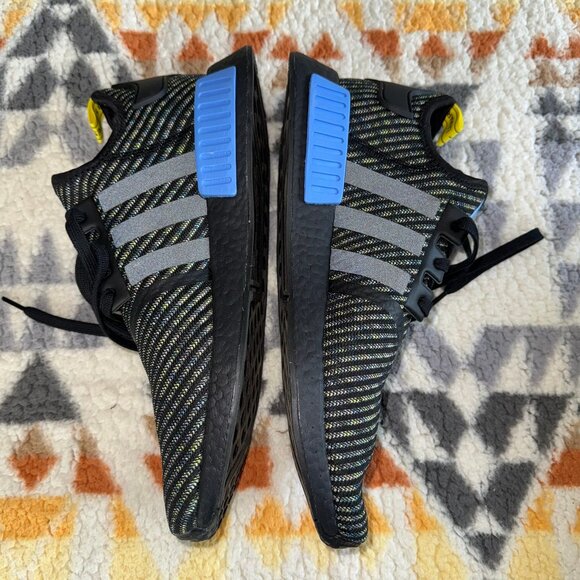 adidas NMD_R1 Black Multicolor - Picture 3 of 8